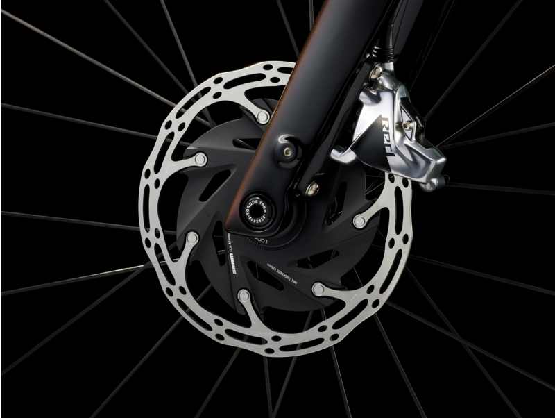 Trek Domane SLR 9 eTap Gen 4 Carbon Road Bike 2024 in Axinite Flip/Trek Black-6